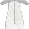 Love To Dream Long Sleeve Sleep Bag Organic Cotton Fleece Mild, 6-18 M - Stellar White