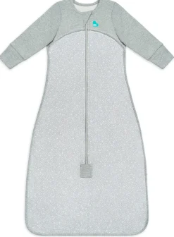 Love To Dream Long Sleeve Sleep Bag Original Cotton Moderate, 6-18 M - Stardust Grey