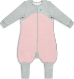 Love To Dream Long Sleeve Sleep Suit Organic Cotton Mild, 24-36 M - Dusty Pink