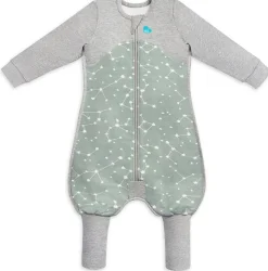 Love To Dream Long Sleeve Sleep Suit Organic Cotton Mild, 24-36 M - Stellar Olive