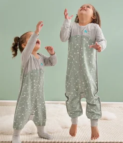 Love To Dream Long Sleeve Sleep Suit Organic Cotton Mild, 24-36 M - Stellar Olive