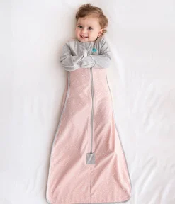 Love To Dream Long Sleeve Sleep Bag Original Cotton Moderate, 6-18 M - Stardust Dusty Pink