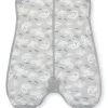 Love To Dream Short Sleeve Sleep Suit Organic Cotton Mild, 12-24 M - Doves Grey