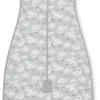 Love To Dream Short Sleeve Sleep Bag Organic Cotton Mild, 6-18 M - Doves Grey