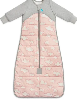 Love To Dream Sleep Bag Quilted Cotton 2.5 TOG, 18-36 M - Daydream Dusty Pink