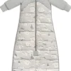 Love To Dream Sleep Bag Quilted Cotton 3.5 TOG, 6-18 M - South Pole Grey