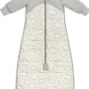 Love To Dream Sleep Bag Quilted Cotton 2.5 TOG, 6-18 M - Daydream Grey