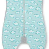 Love To Dream Sleep Suit Organic Lite .2 TOG, 24-36 M - Daydream Turquoise