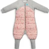 Love To Dream Sleep Suit Quilted Cotton 2.5 TOG, 12-24 M - Moonlight Dusty Pink