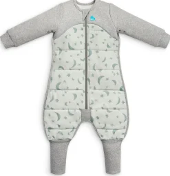 Love To Dream Sleep Suit Quilted Cotton 2.5 TOG, 6-12 M - Moonlight Olive
