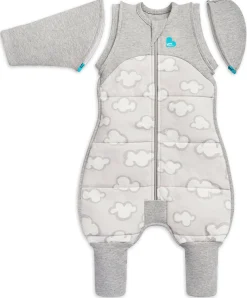 Love To Dream Swaddle UP Transition Suit Quilted Cotton 2.5 TOG, Large - Daydream Grey