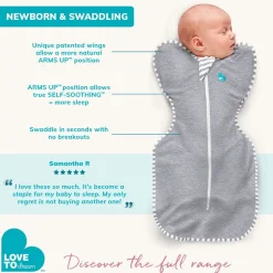 Love To Dream Swaddle UP Original 1.0 TOG, Small - Orange Frankie Fox