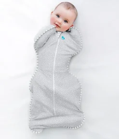 Love To Dream Swaddle UP Bamboo 1.0 TOG, Medium - Grey Dot