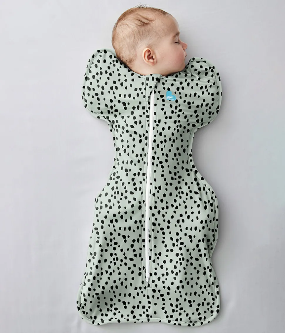 Love To Dream Swaddle UP Designer Collection Original 1.0 TOG, Medium - Animal Olive
