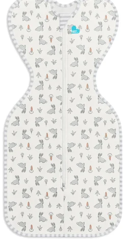Love To Dream Swaddle UP Original 1.0 TOG, Small - Bunny White