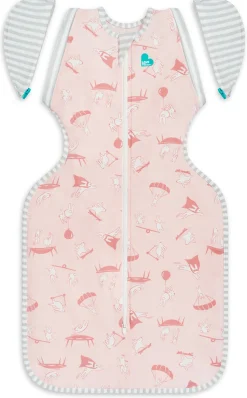Love To Dream Swaddle UP Transition Bag Lite, Medium - Daredevil Light Pink