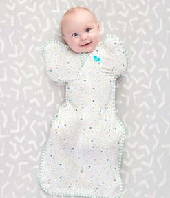 Love To Dream Swaddle UP Organic Lite, Small - Cream Constellation