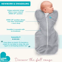 Love To Dream Swaddle UP Cotton Fleece Mild, Small - North Star Olive