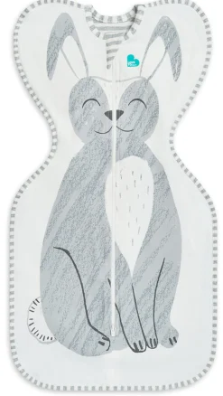 Love To Dream Swaddle UP Original 1.0 TOG, Medium - Grey Stevie Bunny