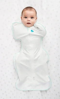 Love To Dream Swaddle UP Organic 1.0 TOG, Medium - Mint