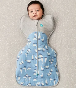 Love To Dream Swaddle UP Quilted Cotton 2.5 TOG, Small - Silly Goose Dusty Blue