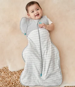 Love To Dream Swaddle UP Transition Bag Quilted Cotton 2.5 TOG, Medium - Dreamer White