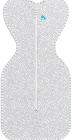 Love To Dream Swaddle UP Bamboo 1.0 TOG, Small - Grey Dot