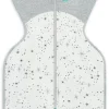 Love To Dream Swaddle UP Cotton Fleece Mild, Newborn - North Star White
