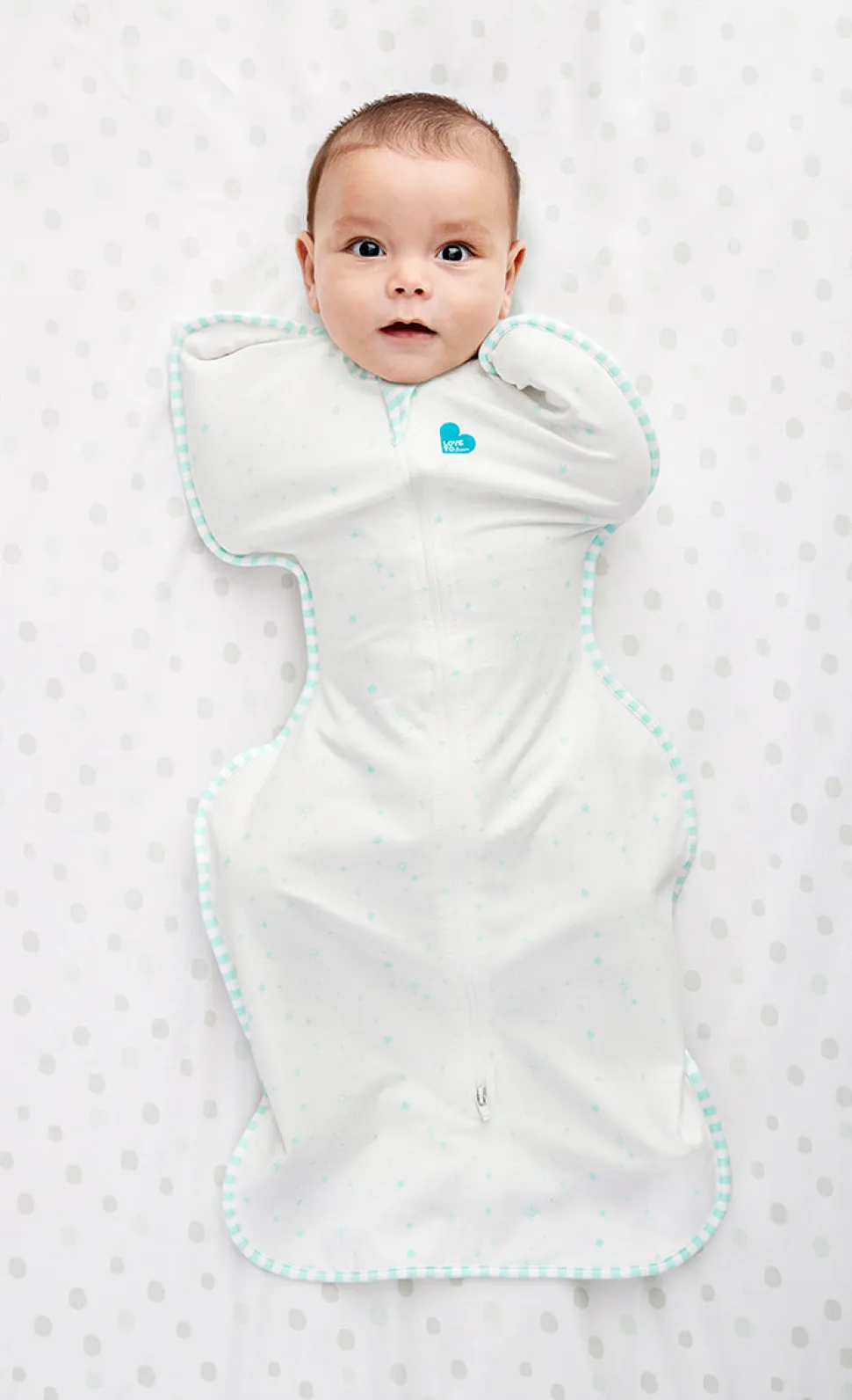 Love To Dream Swaddle UP Organic 1.0 TOG, Newborn - Mint