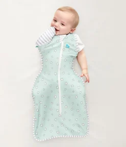 Love To Dream Swaddle UP Transition Bag Bamboo Lite, Large - Superstar Mint