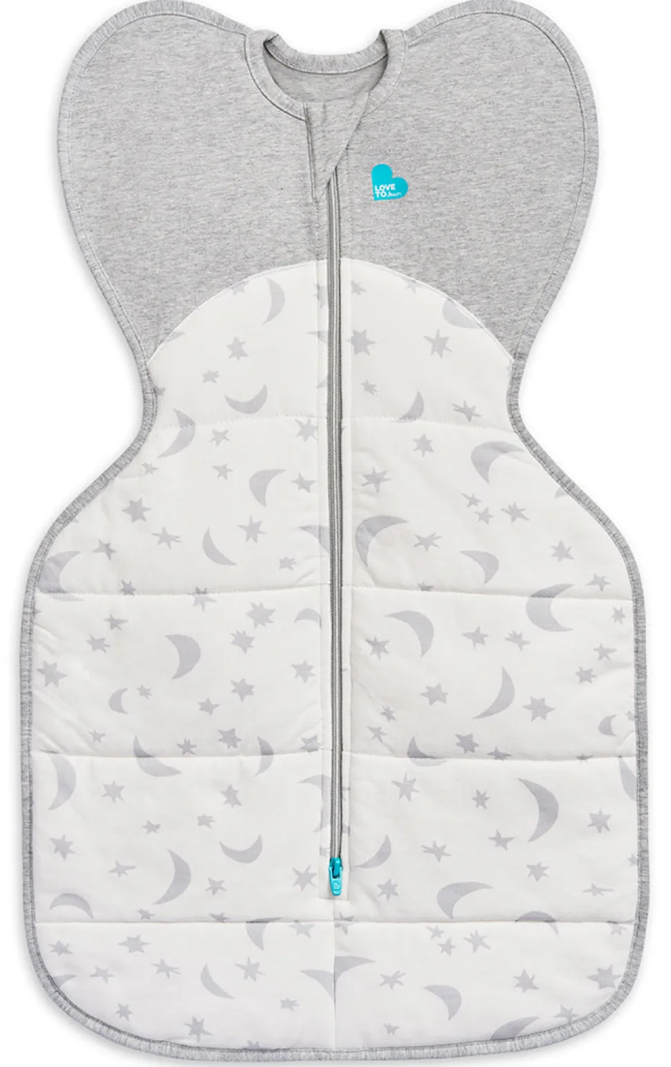 Love To Dream Swaddle UP Quilted Cotton 3.5 TOG, Newborn - Moonlight White