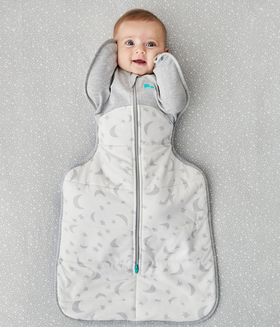 Love To Dream Swaddle UP Quilted Cotton 3.5 TOG, Newborn - Moonlight White