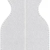 Love To Dream Swaddle UP Bamboo 1.0 TOG, Newborn - Grey Dot