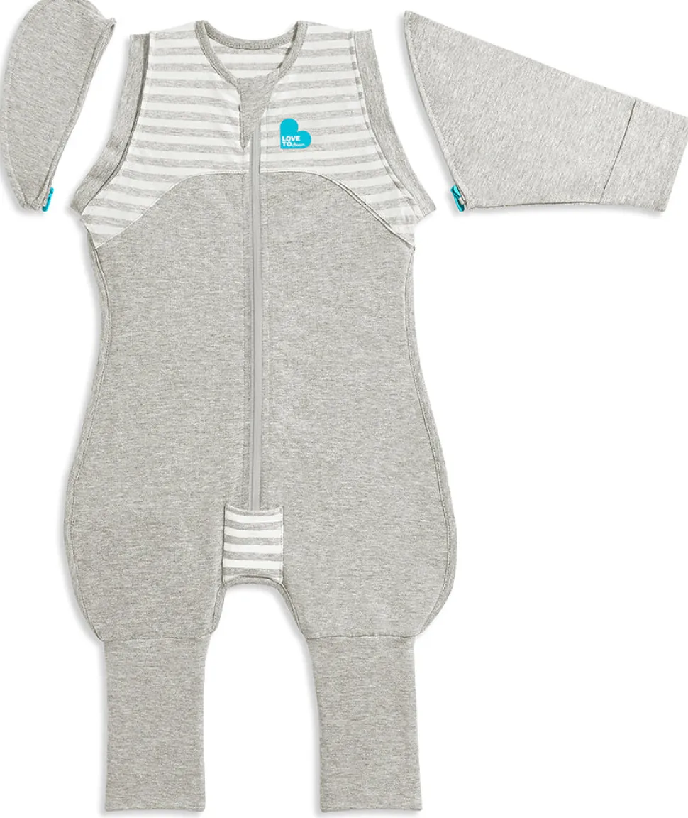 Love To Dream Swaddle UP Transition Suit Original 1.0 TOG, Large - Grey