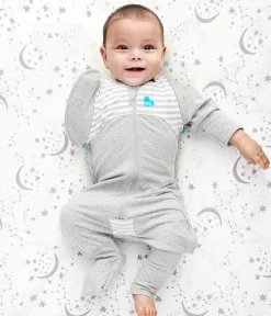 Love To Dream Swaddle UP Transition Suit Original 1.0 TOG, Large - Grey