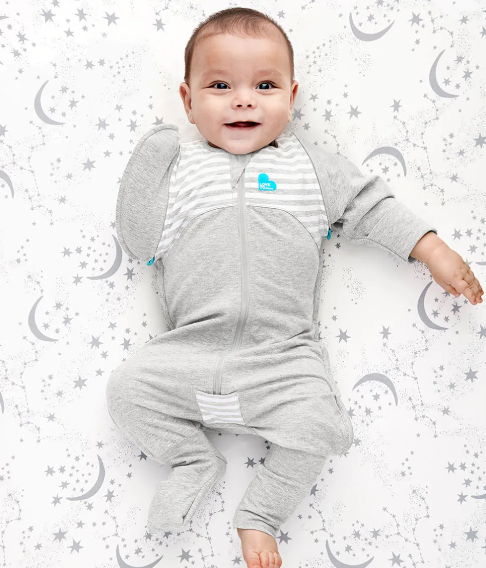 Love To Dream Swaddle UP Transition Suit Original 1.0 TOG, Large - Grey
