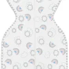 Love To Dream Swaddle UP Original 1.0 TOG, Medium - Rainbow White