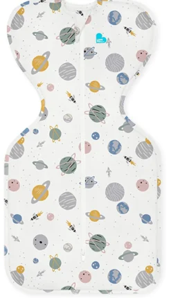Love To Dream Swaddle UP Designer Collection Lite, Medium - Space White