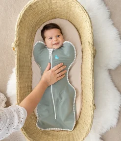 Love To Dream Swaddle UP Original 1.0 TOG, Small - Deep Olive