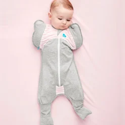 Love to Dream Swaddle UP Transition Suit, 1.0 TOG, Medium - Pink