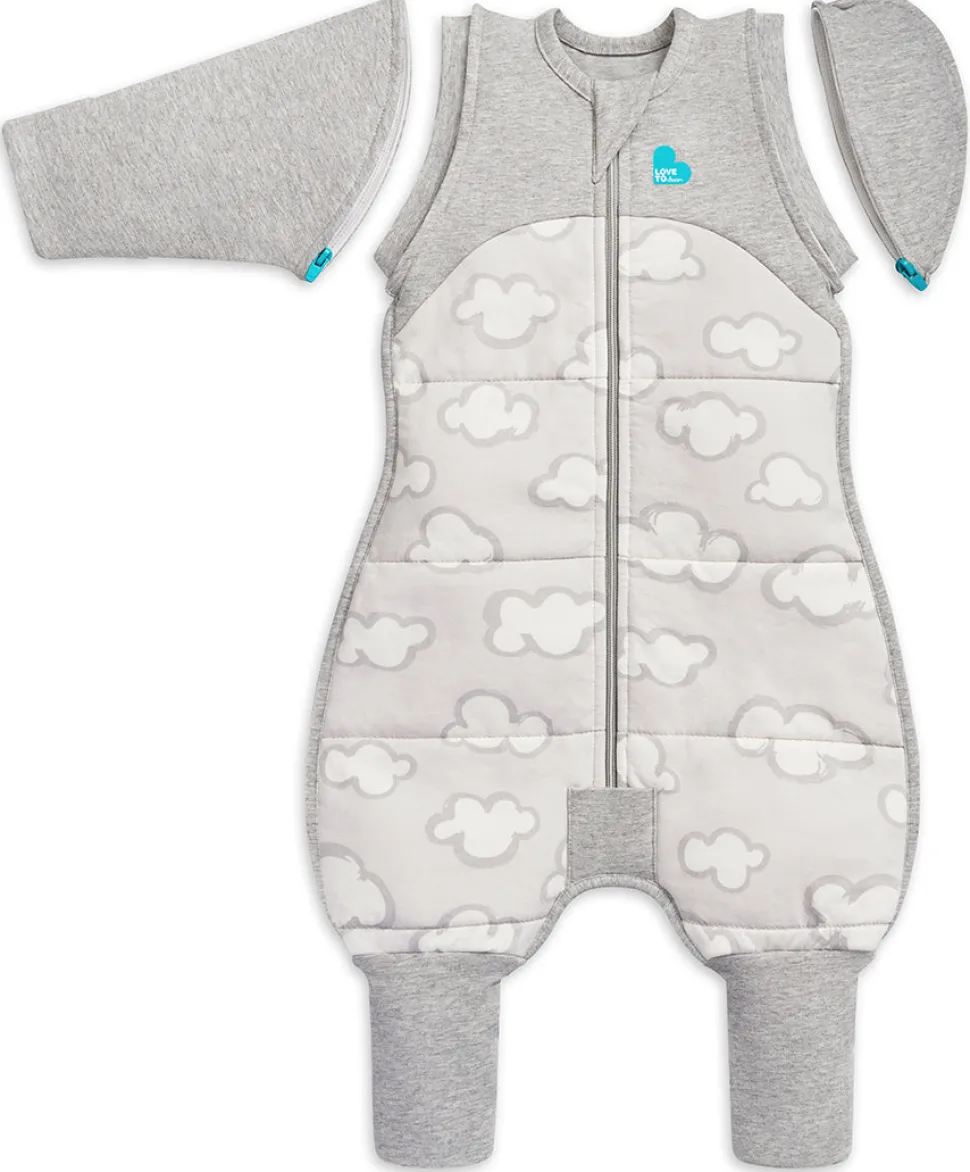 Love To Dream Swaddle UP Transition Suit Quilted Cotton 2.5 TOG, X-Large - Daydream Grey
