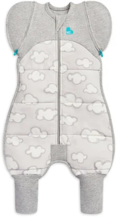 Love To Dream Swaddle UP Transition Suit Quilted Cotton 2.5 TOG, X-Large - Daydream Grey