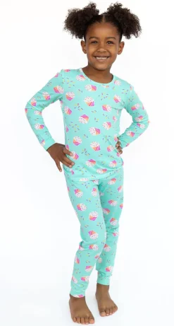 Lovey&Grink Pajamas - Cupcake Sparkle, 4T