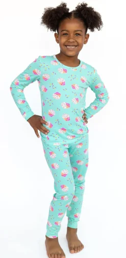 Lovey&Grink Pajamas - Cupcake Sparkle, 2T