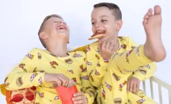 Lovey&Grink Pajamas - Fun Food, 2T