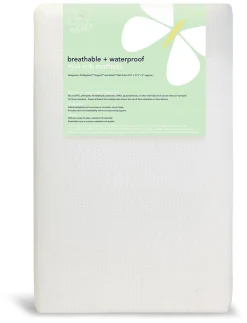 Lullaby Earth Breathe Safe Mini Crib Mattress