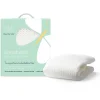 Lullaby Earth Breathe-Safe Breathable Mini Crib Mattress Cover - White