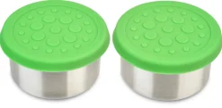 LunchBots Dips Container, 4.5 oz - Set of 2 - Green