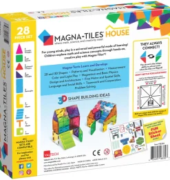 Magna-Tiles House 28-Piece Set