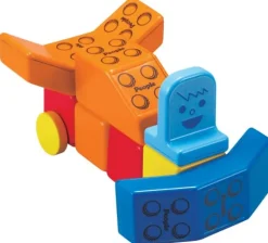 Magna-Tiles People Blocks, Solid Colors - 31 Piece Set